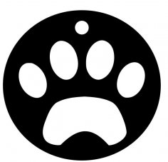 Dog Paw Opener dxf File