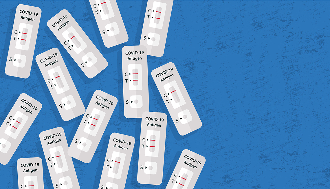 diagnostic medical tests for Covid-19 with positive and negative test results