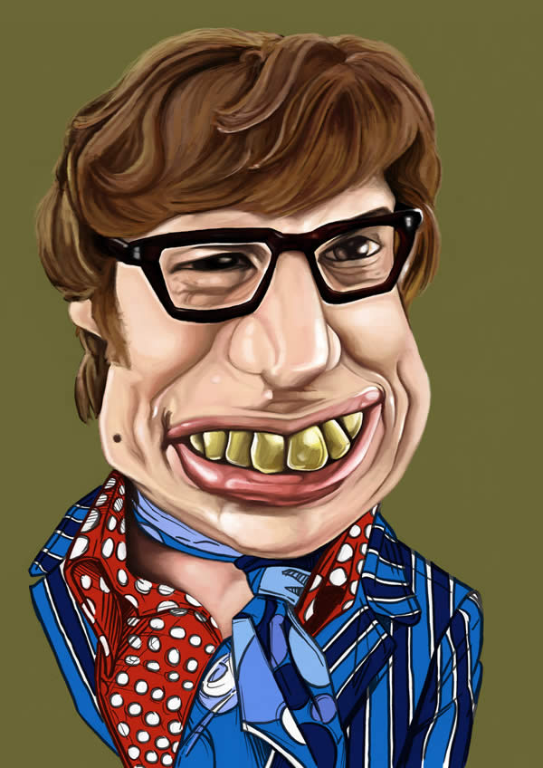 Awesome Celebrity Caricatures (50 pics)