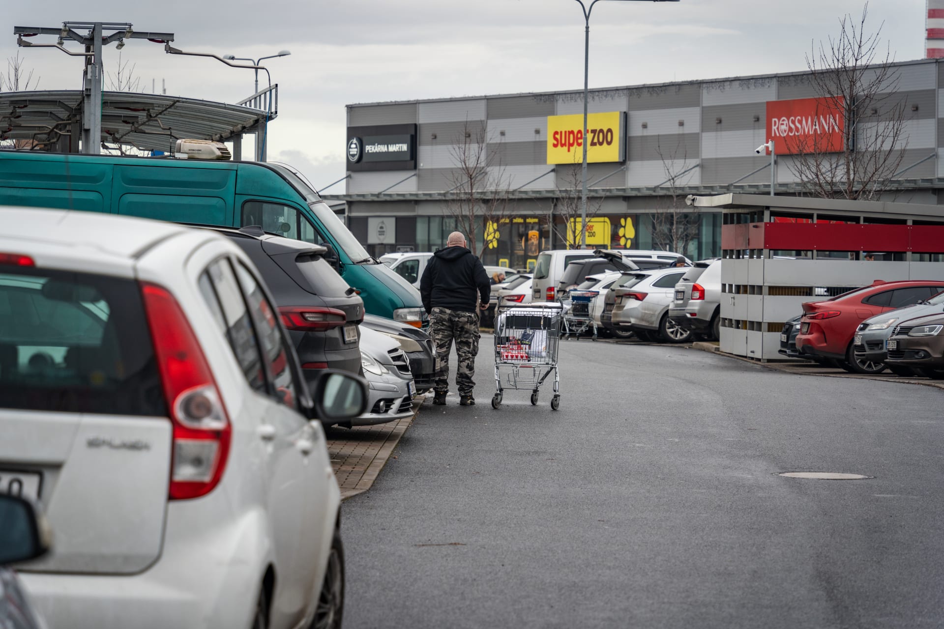 Prodejna Lidl Outlet v pražských Štěrboholech