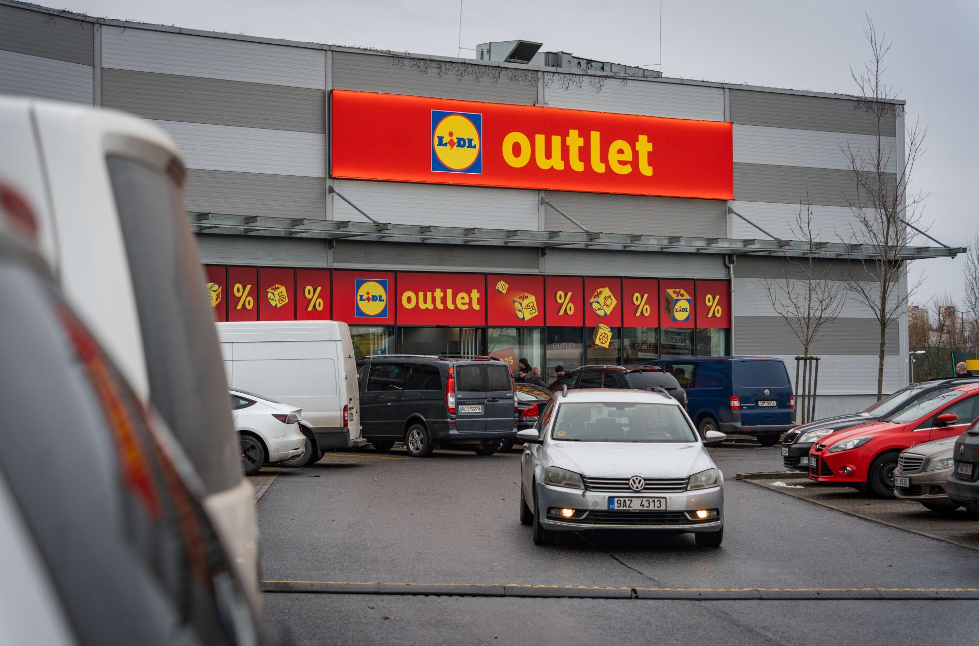 Prodejna Lidl Outlet v pražských Štěrboholech