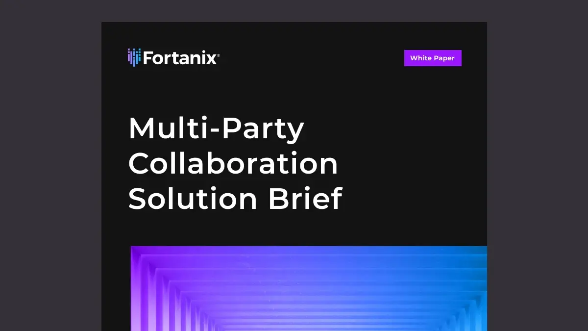 Multi-Party Collaboration Solution Brief