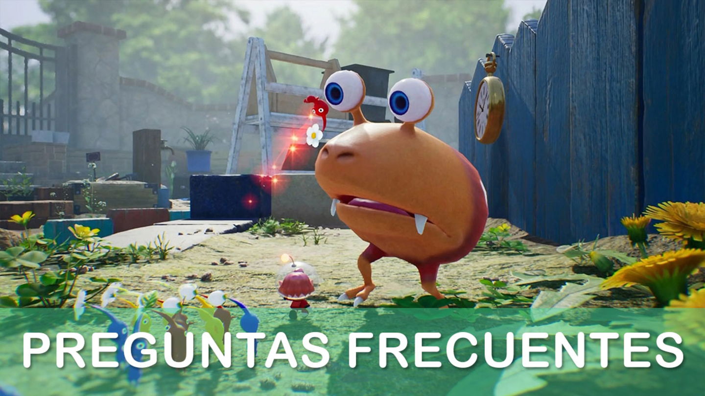 Preguntas frecuentes y dudas de Pikmin 4