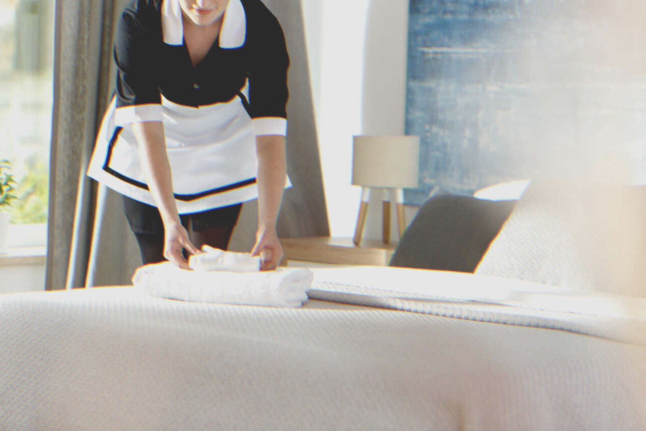 A maid at the hotel | Source: Getty Images