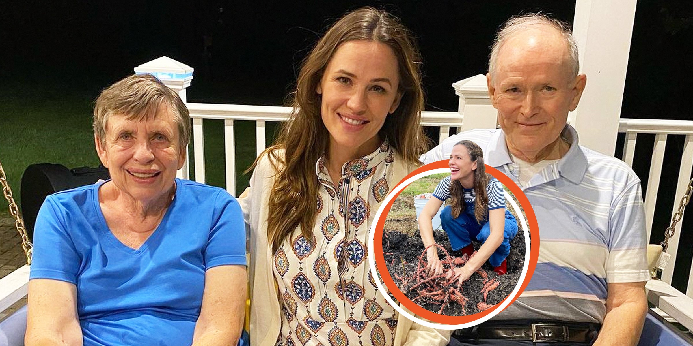 Jennifer Garner and her grandparents | Source: Instagram/jennifer.garner