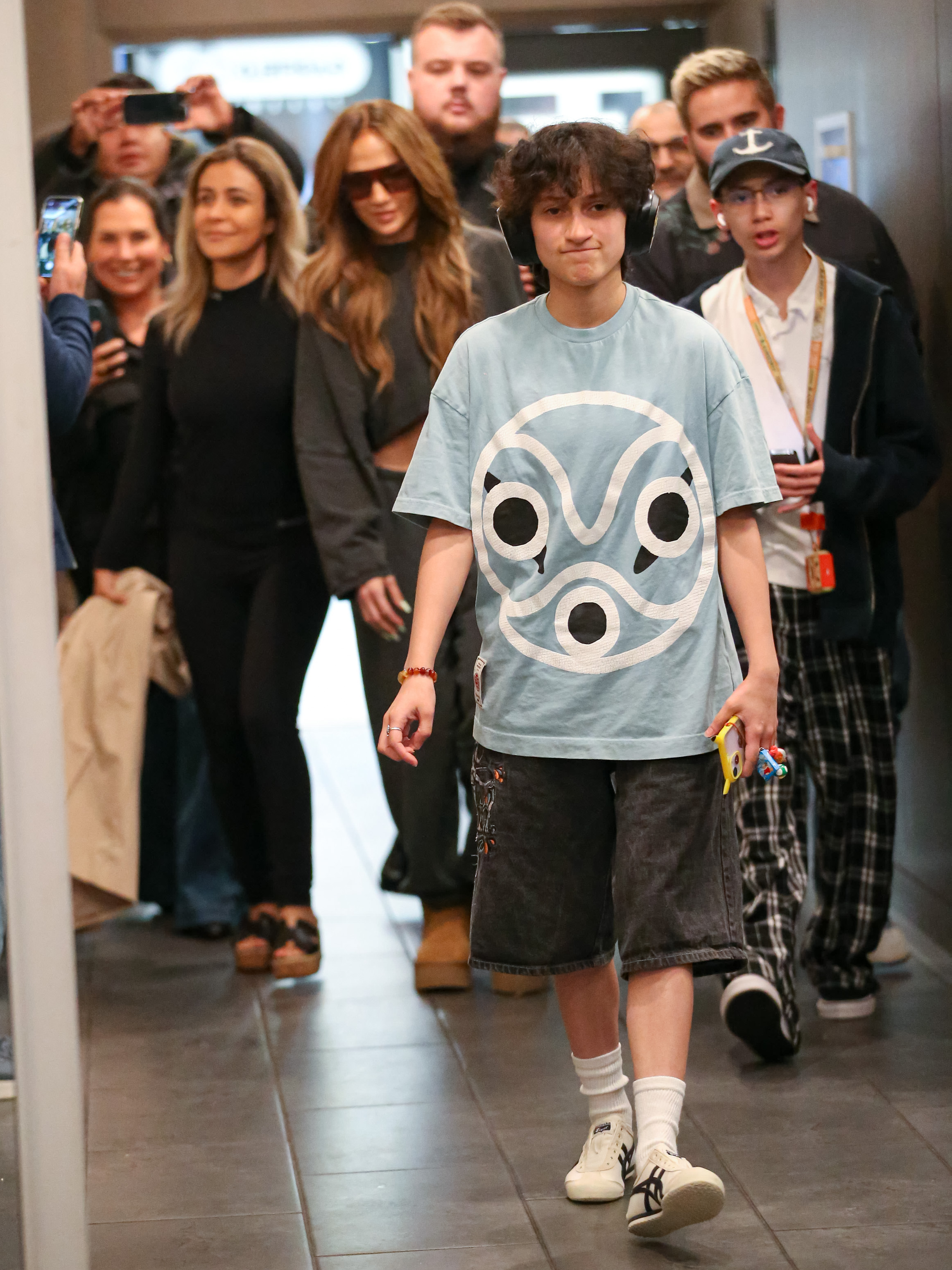 Jennifer Lopez, Emme and Max Muñiz spotted in Los Angeles, California on March 7, 2024 | Source: Getty Images