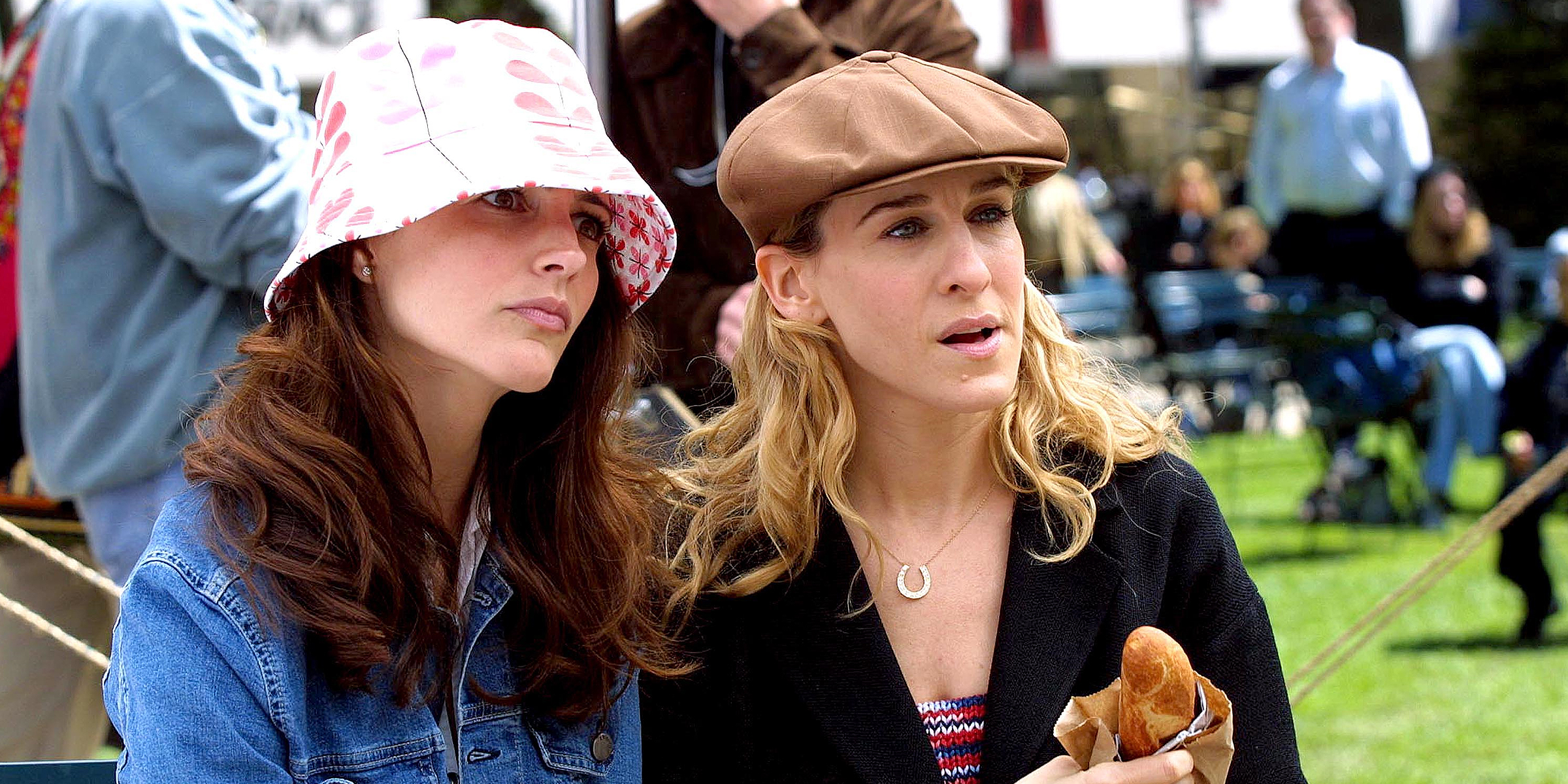 Sarah Jessica Parker and Kristin Davis | Source: Getty Images