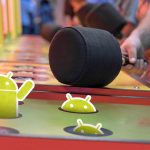 Android logos have been photoshopped into a game of whack-a-mole.