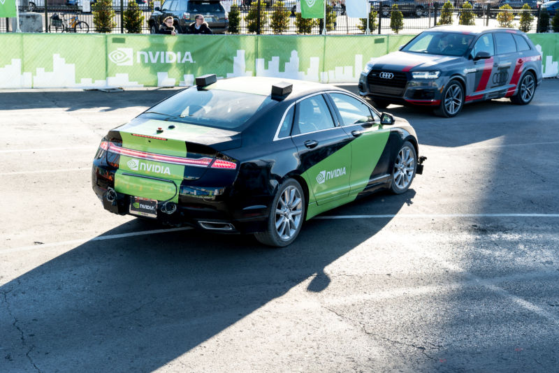 Taking a ride in Nvidia’s self-driving car