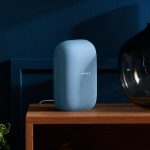 Promotional image of smart speaker.