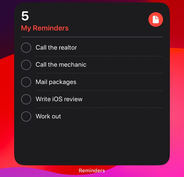 Todoist in iOS 17