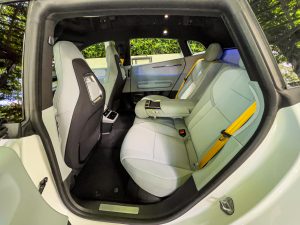 Polestar 4 rear seats