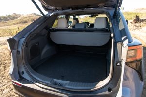 Subaru Solterra cargo area