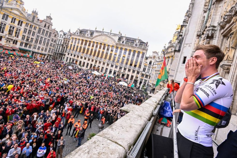 Belgian Remco Evenepoel is a major celebrity in his home country. 