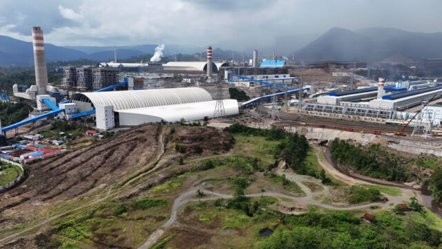 The Indonesia Morowali Industrial Park in Central Sulawesi was built by Tsingshan, a Chinese nickel producer.