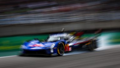 SAO PAULO, BRAZIL - JULY 13: The #02 Cadillac Racing Cadillac V-Series.R of Earl Bamber, and Alex Lynn in action ahead of the Six Hours of Sao Paulo at the Autodromo de Interlagos on July 13, 2024 in Sao Paulo, Brazil.