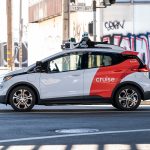 A Cruise autonomous taxi in San Francisco, California, US, on Thursday Aug. 10, 2023.