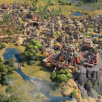 A Mayan city in Civilization VII