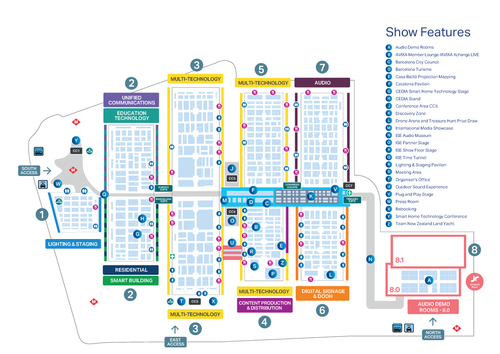 Countdown to ISE 2024: Barcelona Hosts Unprecedented AV Extravaganza with Record-Breaking Show Floor