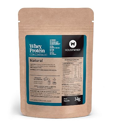 SACHÊ WHEY PROTEIN CONCENTRADO NATURAL - 34g