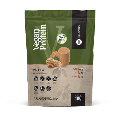 VEGAN PROTEIN PAÇOCA- POUCHE - 450g