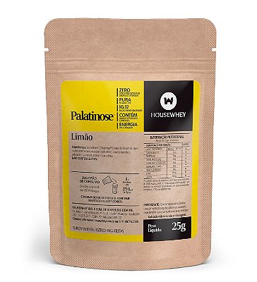 PALATINOSE - LIMÃO - caixa com 25 sachês de 25g