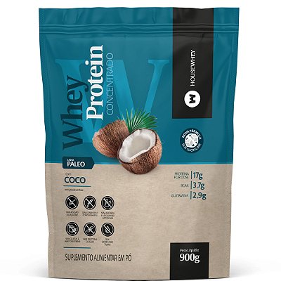 WHEY PROTEIN CONCENTRADO - COCO - 900g