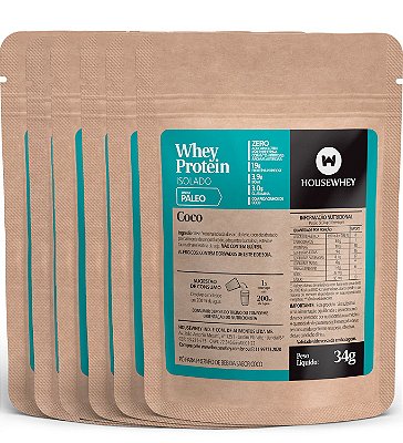 WHEY PROTEIN ISOLADO - MIX DE SABORES - caixa com 15 sachês de 34g