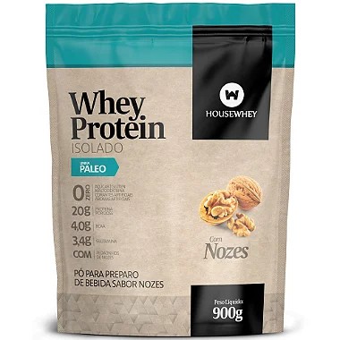 WHEY PROTEIN ISOLADO - NOZES - 900g