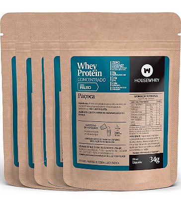 WHEY PROTEIN CONCENTRADO - MIX DE SABORES - caixa com 15 sachês de 34g