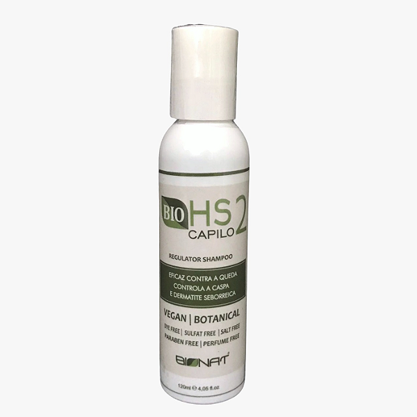 Shampoo Regulador HS2 120ml - Bio Capilo