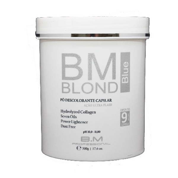 Pó Descolorante Blue 500g -  Bm Blond