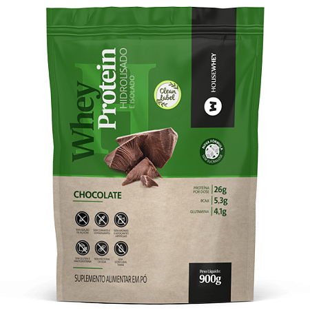 WHEY PROTEIN HIDROLISADO e ISOLADO - CHOCOLATE - 900g