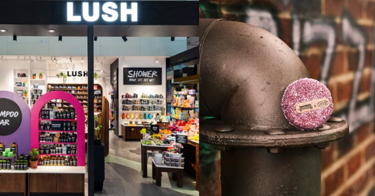 Lush第一間「洗髮」主題門市在桃園！最完整洗頭皂一次收藏，36年老設計經典還原