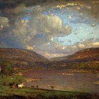 George Inness: On the Delaware River