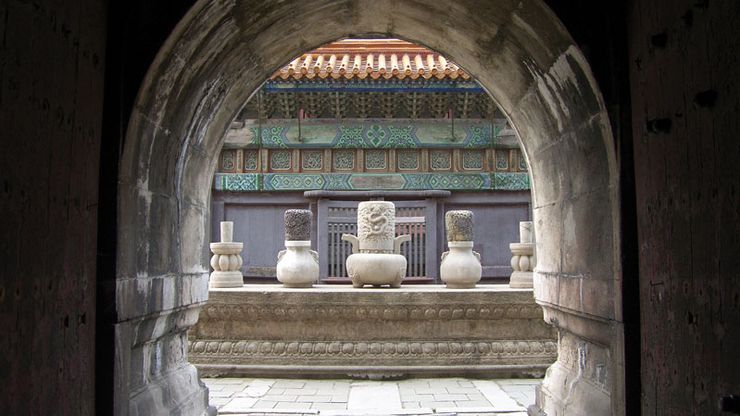 Shenyang, Liaoning province, China: Qing tomb complex