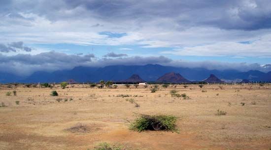 rain shadow region