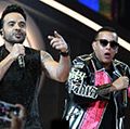 (Left) Luis Fonsi and Daddy Yankee (Ramon Luis Ayala Rodriguez) perform during the 2017 Billboard Latin Music Awards and Show at the Bank United Center, University of Miami, Miami, Florida on April 27, 2017. (music)