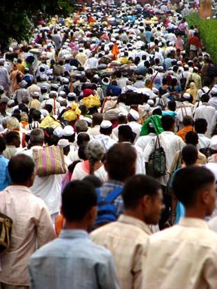 India: crowd