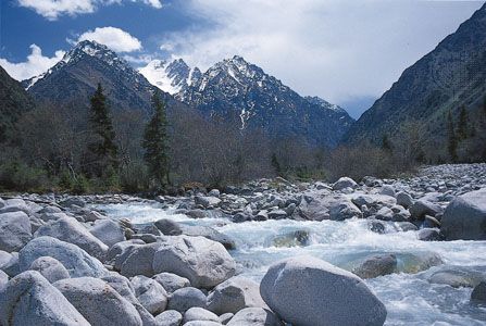 Kyrgyz Ala Range of the Tien Shan