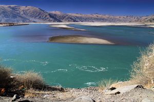 Tsangpo (Brahmaputra) River: shoals