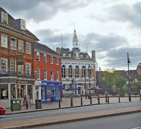 Staines: town hall