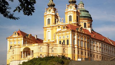 Benedictine abbey of Melk, Austria.