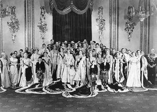 Elizabeth II after her coronation