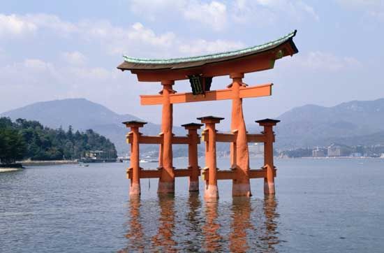 Torii gates in Japan