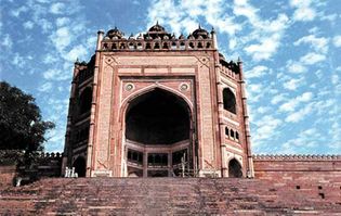 Fatehpur Sikri, Uttar Pradesh, India: Buland Darwāza