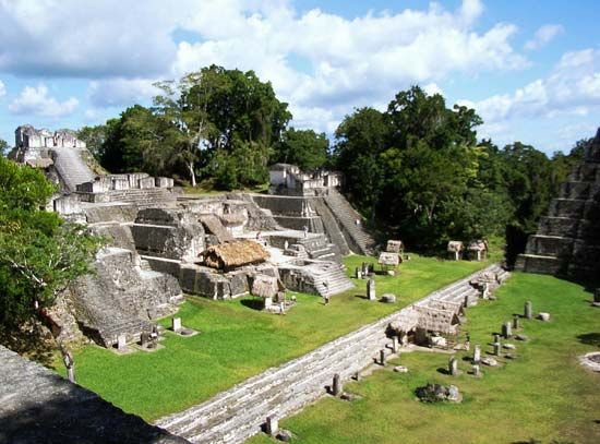 Mayan ruins at Tikal, Guatemala