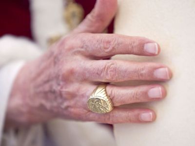 Pope Benedict XVI's Fisherman's Ring