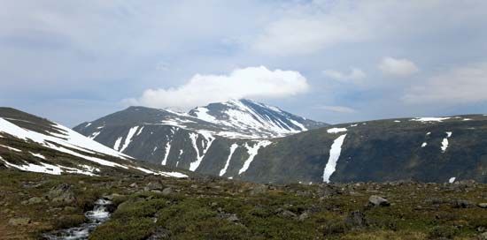 Narodnaya, Mount