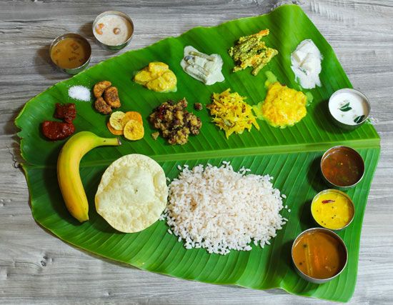 sadhya feast